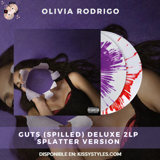 Olivia Rodrigo - GUTS (spilled) deluxe 2LP splatter version